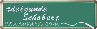 Adelgunde Schobert Visitenkarte